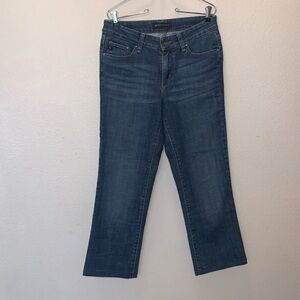 Lee Platinum Label Blue denim hemmed short jeans